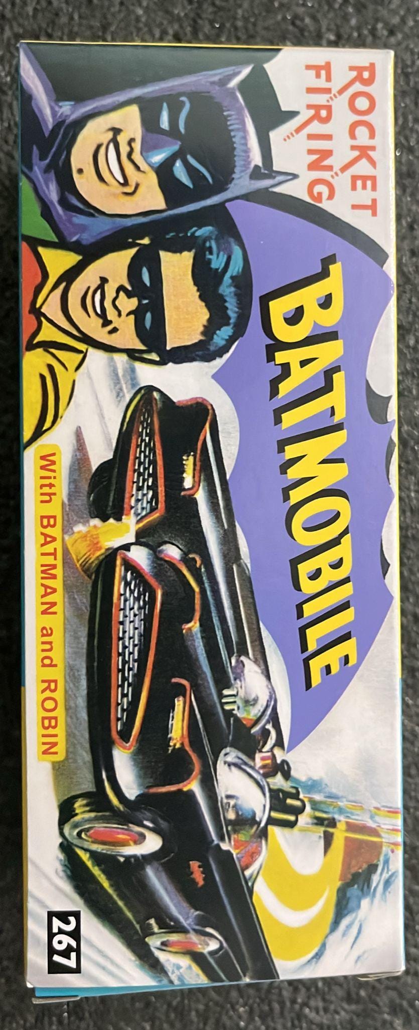 Metal Die Cast Joker RT26701 CORGI Toys 267 - 1966 Batmobile With Batman & Robin (Re-issue) New Batman And Robin Toys