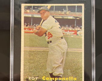 1957 Topps #210 Roy Campanella - SGC 4.5