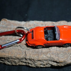 Upcycling keyring toy car &quot;Porsche 911&quot;