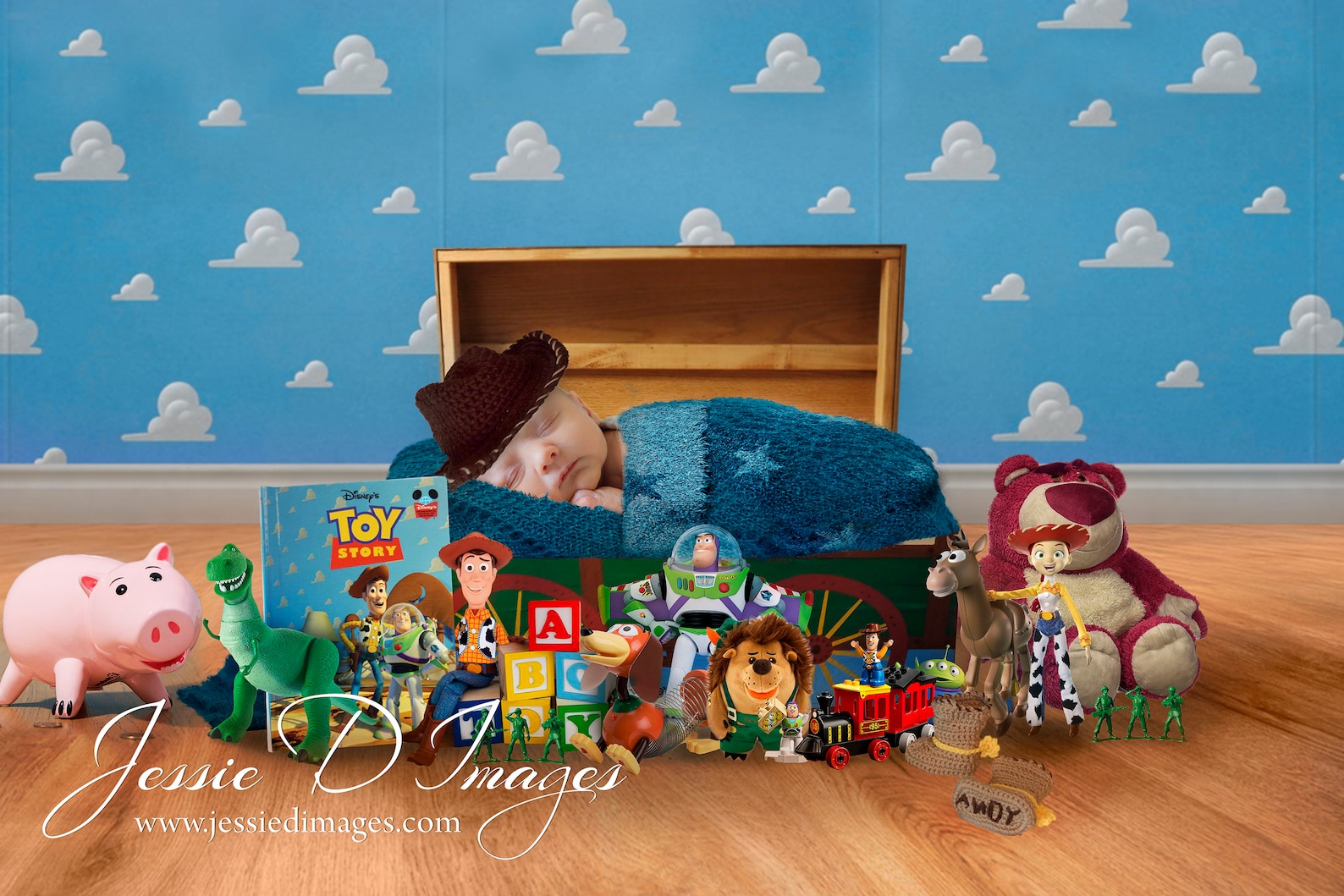 Toy Story Themed Digital Background Etsy