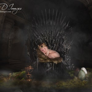 Fondo digital recién nacido de Game of Thrones