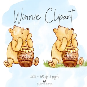 Winnie clipart, Winnie clipart, Winnie png, Winnie the pooh rework, Instant download, Winnie clipart-012