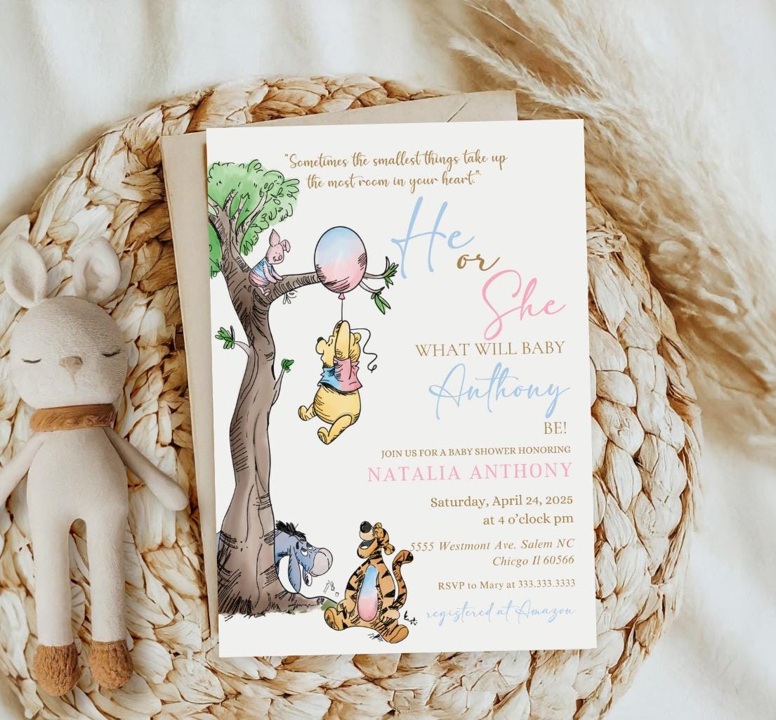 Einladungen Gender Reveal Party