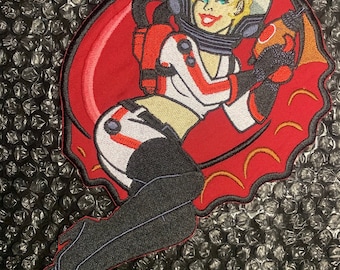 Nuka Girl Fallout Tribute Art Embroidery patch