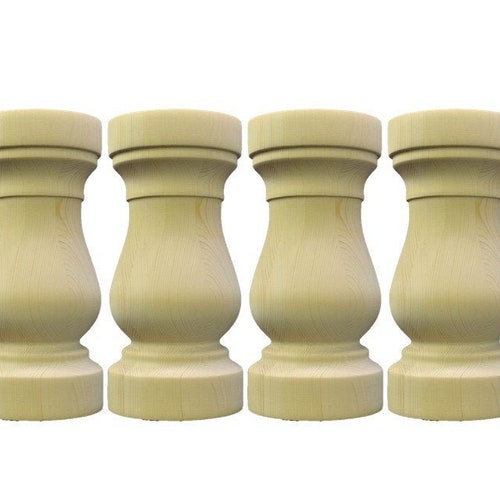 Genuine Hand Turned Balustrade Coffee Table Legs Etsy