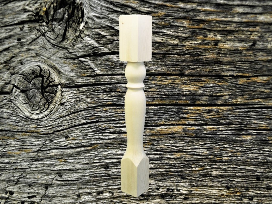 Unfinished Kitchen Island Legs Woodlegs Hand Turned Legs Etsy Canada