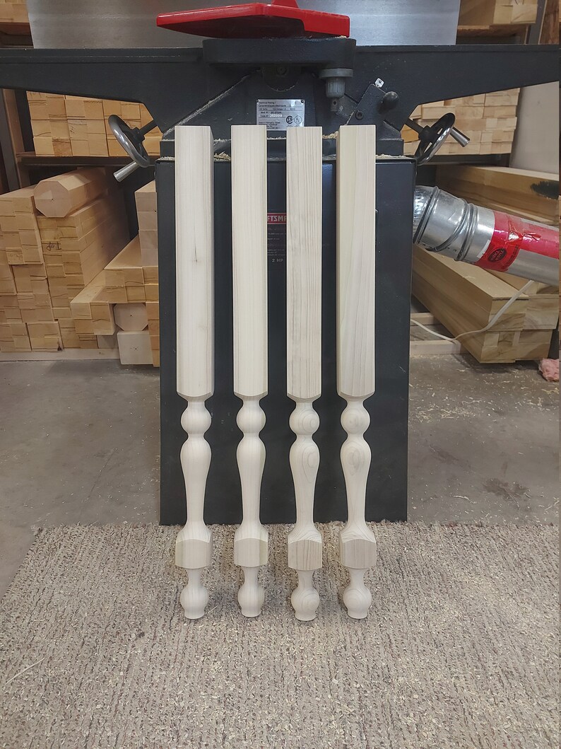 Buffet Table Legs / Sideboard Table Legs Turned Table Legs Etsy Canada