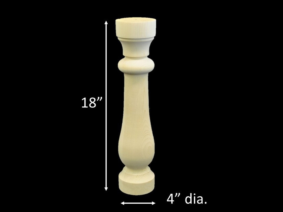 Unfinished Balustrade End Table Legs Wood Legs Hand Turned Etsy Canada