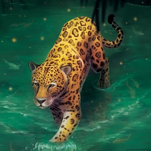 CLEARANCE - Jaguar - 5 x7 Art Mini-print