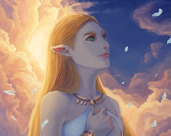 CLEARANCE - Princess LoZ BoTW ToTK Poster (11x17)