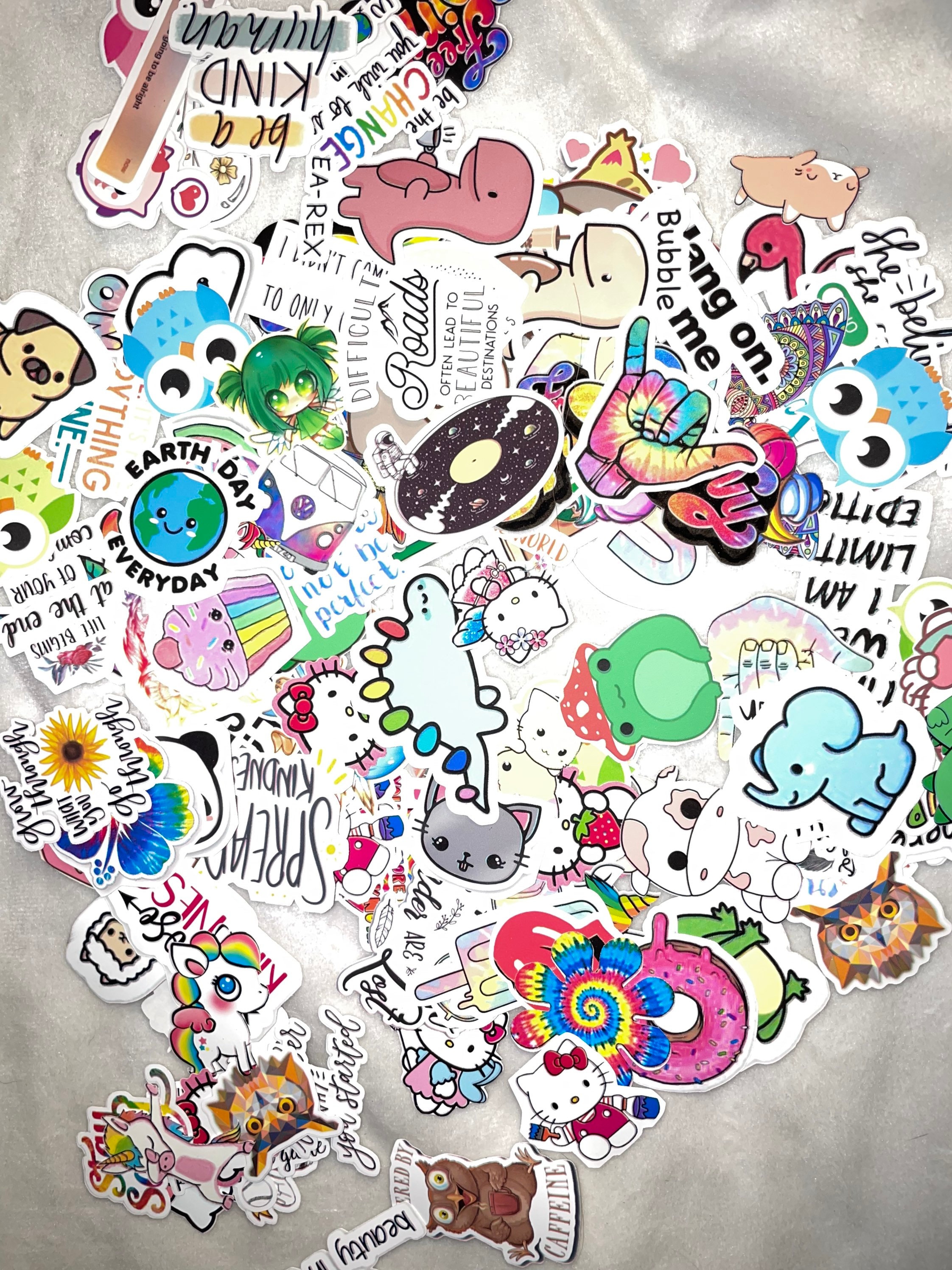 Random pack of 50 stickers Etsy