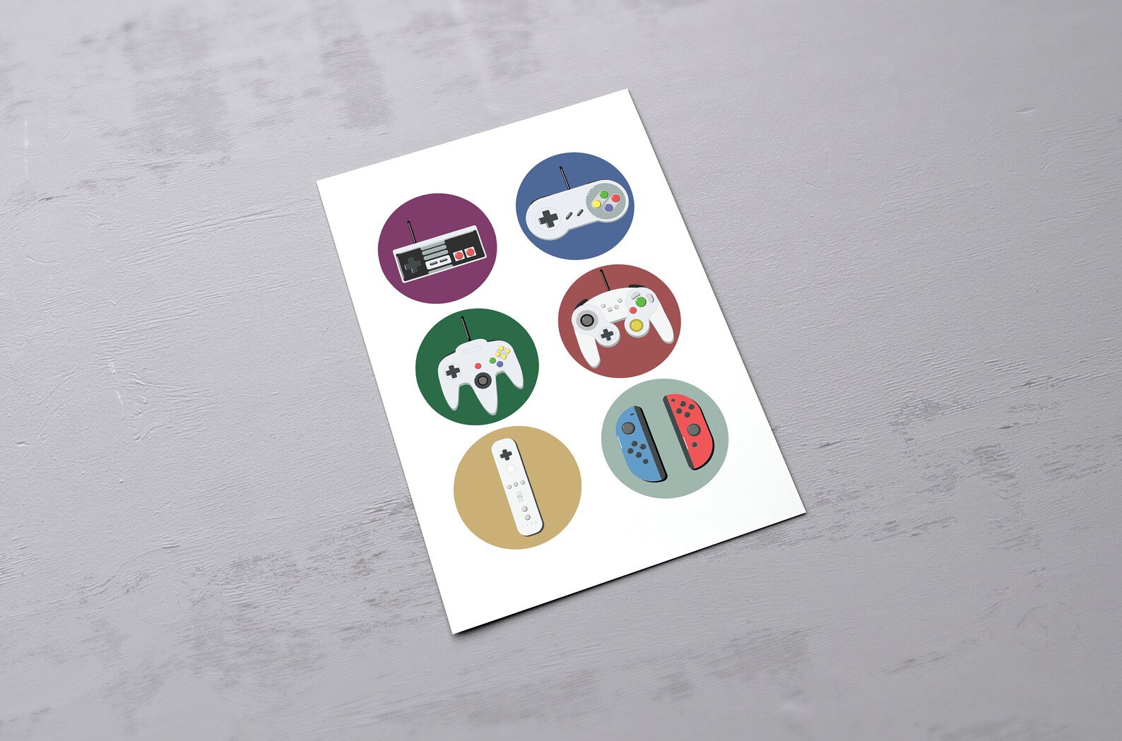 Video Game Printable Video Game Art Video Game Controller - Etsy