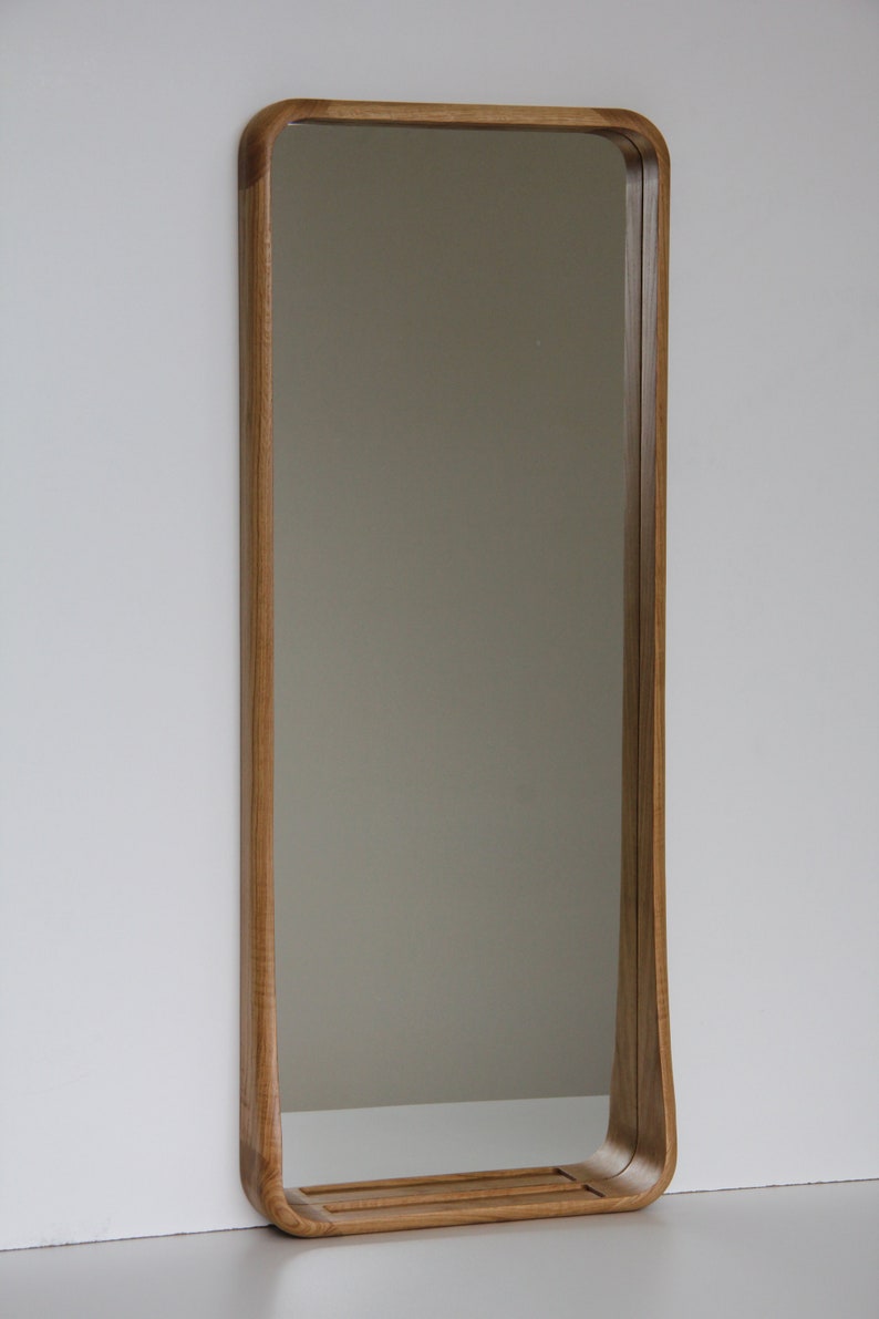 MIRROR Oak Hygge vintage w stylu skandynawskim,Scandinavian design Denmark , Danish style zdjęcie 4