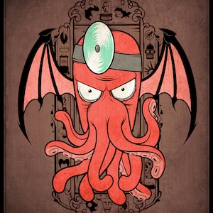 The Call Of Zoidthulhu - 16 x 20