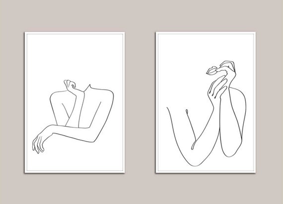 Female Outline Drawing Feminine Art Printable Scandinav Home Decor One Line Female One Line Woman Set Of 2 Hands And Face Art Collectibles Digital Enlinea Com Do Female Outline Drawing Feminine Art Printable Scandinav Home Decor One Line Female One Line Woman Set Of 2 Hands And Face Art Collectibles Digital Enlinea Com Do