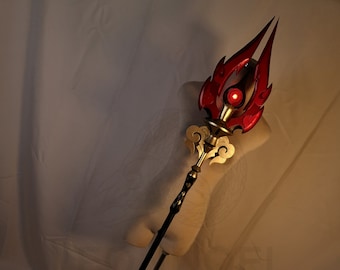Staff of Homa 3D model+template for EVA foam Cosplay Prop