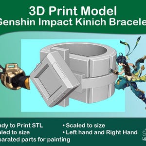 Kinich Bracelet 3D print Model
