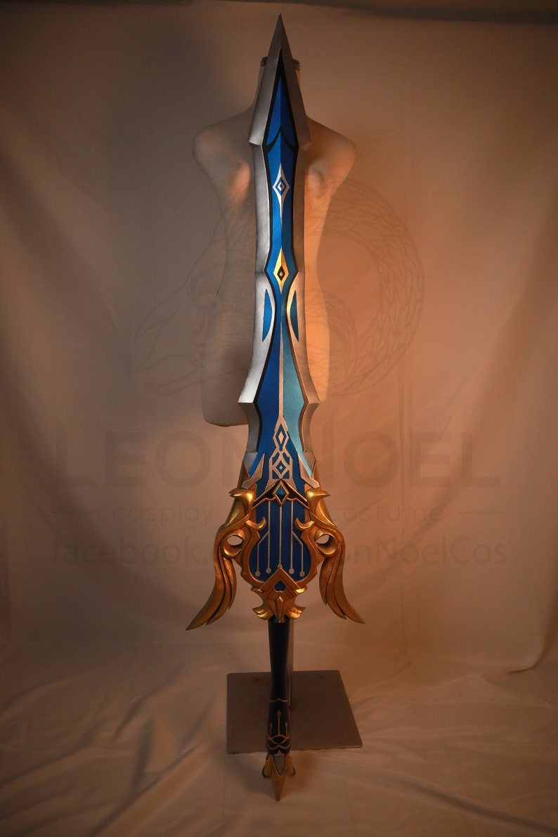 Song of Broken Pines 3D model+template for EVA foam Cosplay Prop image 1