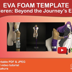 Fern&#39;s Staff EVA foam Template