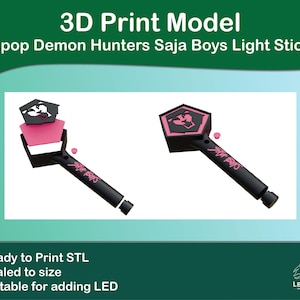 Saja Boys light stick 3D print Model