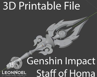 High Res Staff of Homa 3D printable File