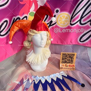 Custom made Collar, Jester collar, Neck Accessory, Made-to-Order image 3