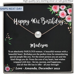 40th Birthday for Her Gift, 40th Birthday Gift for her, fortieth birthday gift for women friend, 40th birthday friend, 40th Birthday Women