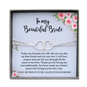 Wedding Day Gift for bride from Groom, To my Beautiful Bride Gift from Groom to Bride Gift Wedding Day image 9