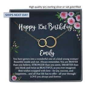 15th Birthday Gift for Her, Gifts for Girls, Gift for 15 Years Old Girl ...
