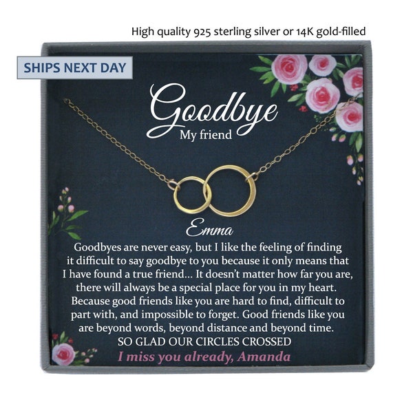 Going Away Gift for Friend Moving Away Gift Farewell Gift Best Friend Goodbye Gift, Personalized Going Away Gift with Custom Name