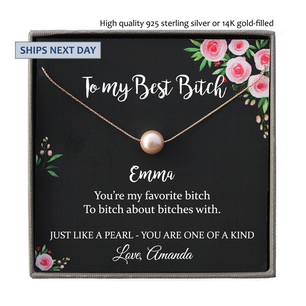 Best Bitches Birthday Gift for Best Friend Funny Best Friend Gift for Women, Best Bitch Friendship Gift Happy Birthday Friend Gift