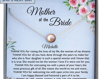Mother of the Bride Gift from Groom, Mother in Law Wedding Gift from Groom, Wedding Gift for Mother in Law from Groom, Personalized gift