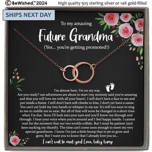 Baby Announcement Grandparent, New Grandma Gift, Promoted to Grandma Pregnancy Reveal Gift for New Grandmother Gift, First Time Grandma