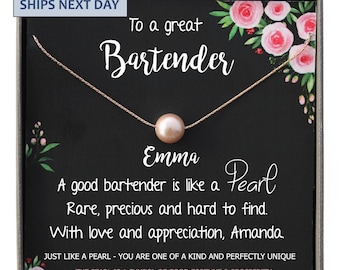 Bartender Gifts, Christmas Gift for Bartender, Personalized Bartender Gifts, Personalized Gift for Bartender