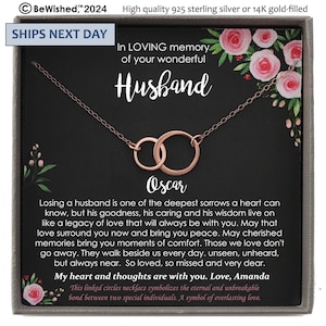 Memorial gift Husband Loss of Husband In Memory of Husband Sorry for your loss of Spouse loss of loved one condolence gift, bereavement gift