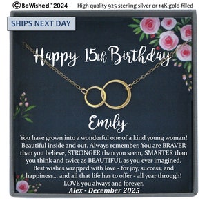 15th Birthday Gift for her, Gifts for Girls, Gift for 15 years old girl, quinceanera gifts for teenage girls gifts