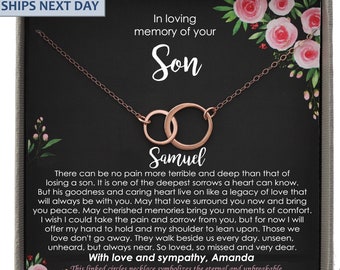 Memorial Gift for Loss of Son, Sympathy Gift Loss of Son, Memory Gifts for Loss of Loved One, Condolence Gift, Bereavement Gift Personalized