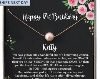 17th birthday gift for girls, Birthday Gift ideas, gift for 17th birthday girl, Seventeenth birthday gift for her Jewelry