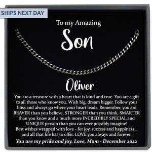 Gift for Son Birthday Gift for Son Christmas Gift for Son on Wedding Day, Sentimental Gifts for Son from Dad Gift for Son on his Wedding Day