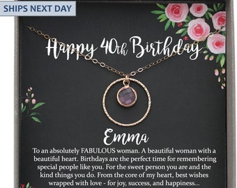 Personalized 40th Birthday Gifts for Women Gift Ideas Gift for 40 year old Woman, 40 and Fabulous, Personalized Gift, Bewished Gifts