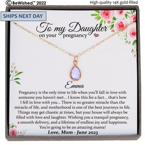 Daughter Pregnancy Gift for Daughter Baby Shower Gift for Mom to be Gift for Expecting Mom Gift Pregnant Daughter Gift from Mom