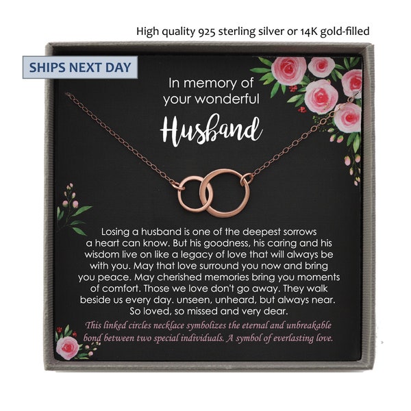 Memorial gift Husband Loss of Husband In Memory of Husband Sorry for your loss of Spouse loss of loved one condolence gift, bereavement gift