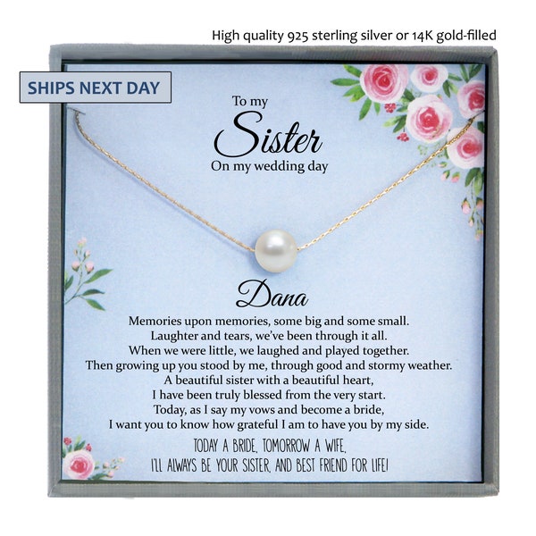 Sister Wedding Gifts Etsy