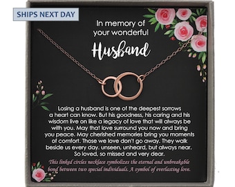 memorial gifts for loss of husband