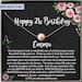 see more listings in the Birthday section