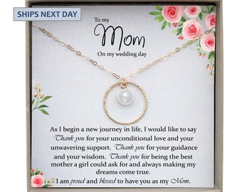 mother of the bride pearl necklace