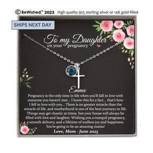Daughter Pregnancy Gift for Daughter Baby Shower Gift for Mom to be Gift for Expecting Mom Gift Pregnant Daughter Gift from Mom, Bewished