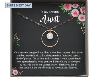 Aunt Necklace, Aunt Gift, Aunt jewelry, gifts for Aunt, Auntie Necklace, New Aunt, auntie gifts, best aunt ever, gifts for aunts