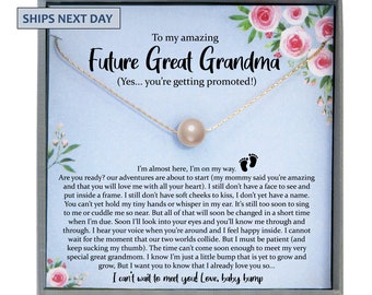 Great Grandma Gift for Great Grandma to be Pregnancy Reveal Gift for Great Grandmother, New Great Grandma gifts