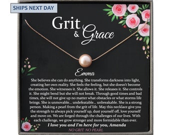 Grit and Grace Morse Code Necklace 